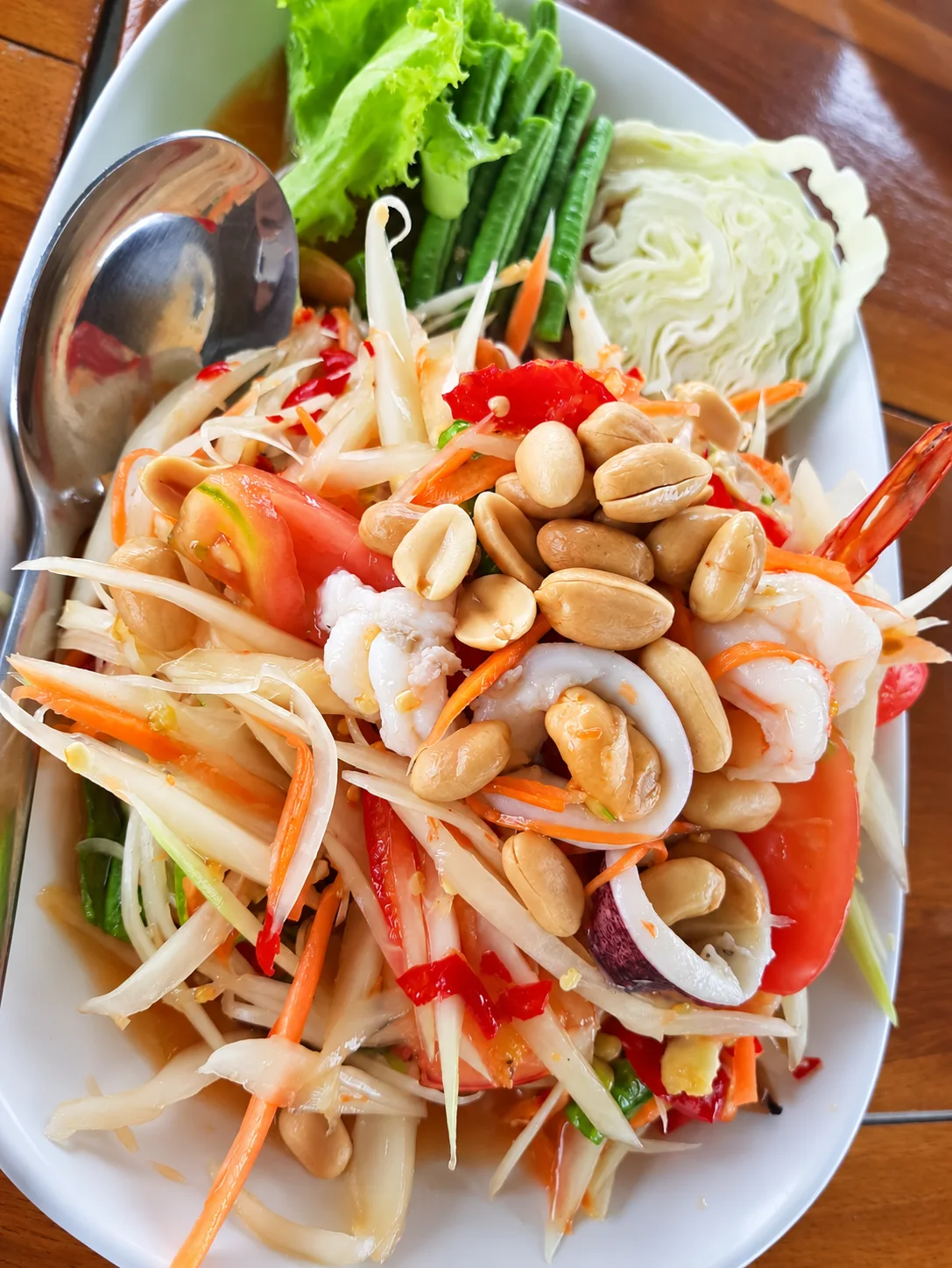 ภาพอาหารจริงของครัวบ้านวัง